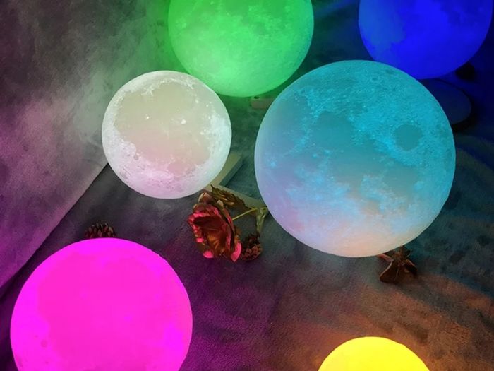 Moon Lamp Touch Night Light Multi Color