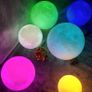 Moon Lamp Table Lamp Touch Night Light Multi Color Image 3