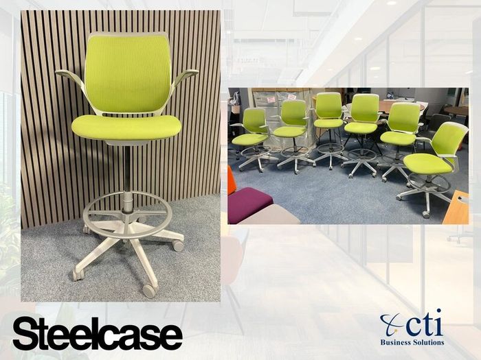 6 X Steelcase Cobi Office Chairs - Grade A