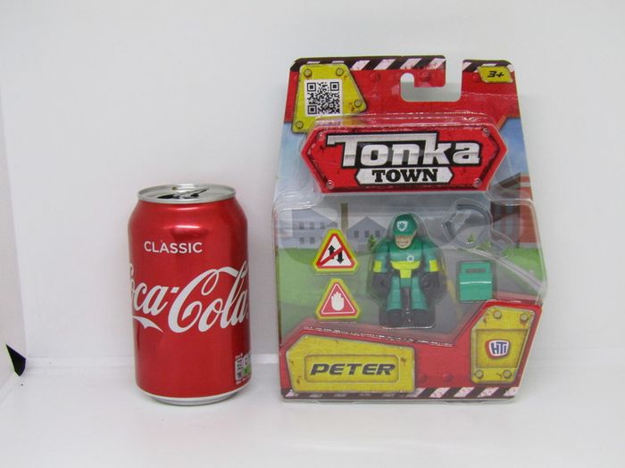 Lot of 3 Tonka Town Tony Peter And Ross The Tonka Town Playset Toy Mini Figure With Accessories Brand New Sealed