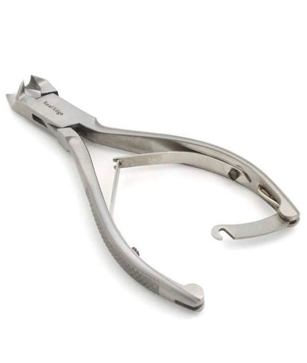 Podiatry Moon Shaped Toe Nail Clipper Nipper -Professional Chiropody Cutter Instrument With Black Case 14cm
