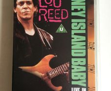 Lou Reed [1988] Coney Island Baby Live In Jersey (VHS Cassette Music Concert Video)
