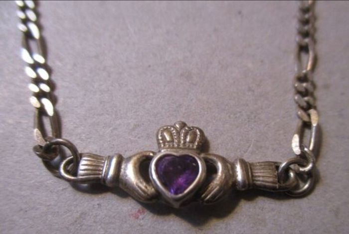 Silver Claddagh Bracelet