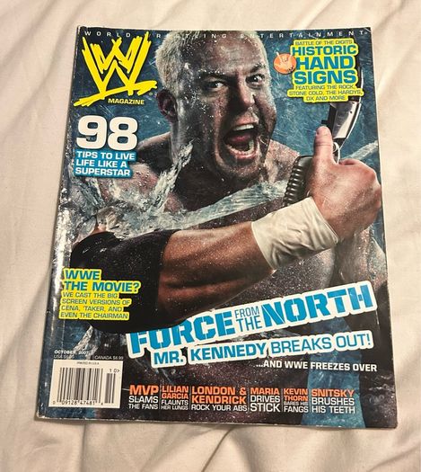 Wrestling autographs