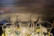 Set 5 glasses mugs