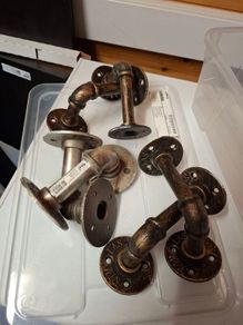 steam punk shelf brackets