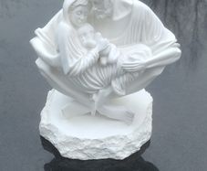 Timothy Schultz Resin Sculpture "A Quiet Moment"