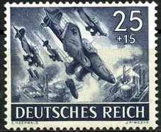 Rare Genuine WW2 German stamp (unfranked)