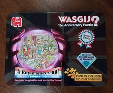 Wasgij Destiny 15th Anniversary Jigsaw Puzzle in a Special Edition Tin 2 X 1000