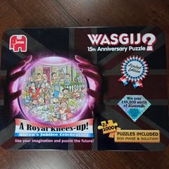 Wasgij Destiny 15th Anniversary Jigsaw Puzzle in a Special Edition Tin 2 X 1000