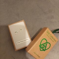 Gra Collection silver earrings
