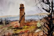 ballycorus leadmines watercolour