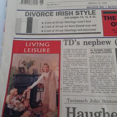 Old Independent newspapers