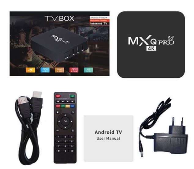 Mxq Pro Smart Tv Box Android 10 4gb 32gb