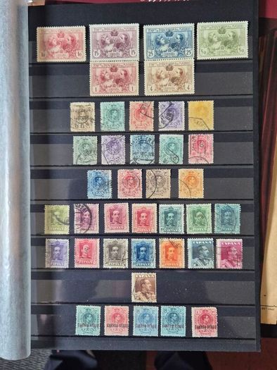 Spanish Stamp collection, 1907 to 1920. Spain lot.