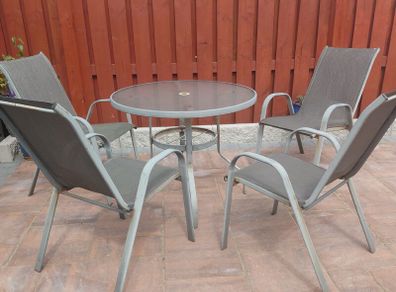 Patio table and chairs