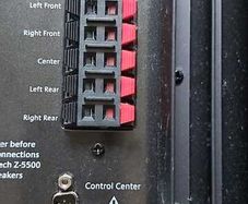Amplifier logitech z5500
