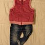 Name It Fleece lined Warm Gilet Jacket And Next Jeans Image 10