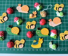 Craft Embellishments - Nature