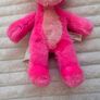 Vintage Pink Panther Plush Soft 1964 Mirisch-Geoffrey Mighty Star approx. 27 cm. Loose Head Used Dirty Please see photos Image 4