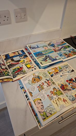 Action Force GI Joe Annual Hardbooks 1980's x3