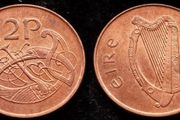 [#2143] - Ireland 1996 | 2 Pence | Irish 2p | KM.21a | UNC
