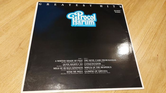 Procol Harum - Greatest Hits - Vinyl Record + hundreds more