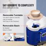 NEW SALE | Pottery Wheel 11in Ceramic Wheel Foot Pedal Sculpting Tools Apron 450W Image 2