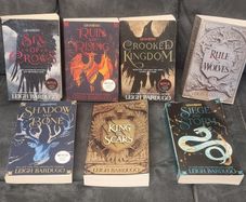 Seven Leigh Bardugo novels job lot.