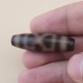 Vintage Earth & Sky and Chain link Pattern Himalayan Tibetan Agate Bead Amulet Image 2