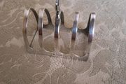 Sterling Silver Toast Rack.