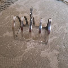 Sterling Silver Toast Rack.