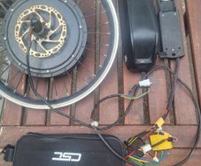 Electric bike wheel, controller Anna battery 1500watts