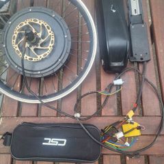 Electric bike wheel, controller Anna battery 1500watts
