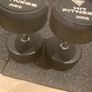 Dumbbell Pair 30kg Hit Fitness Round Rubber Image 3