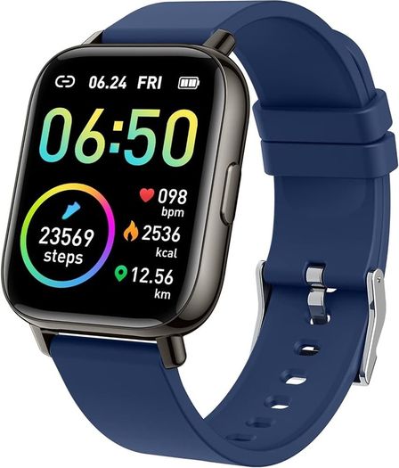 MULTIPLE COLOURS AVAILABLE Smart Watch, Fitness Tracker 1.69" Touch Screen Fitness Watch with Heart Rate Sleep Monitor, Step Counter for Men Women Activity Trackers IP68 Waterproof Smartwatch Sports for iOS Android
