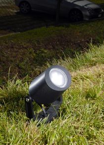 Mini Tommy Spike Black Led Gu10 Spotlight