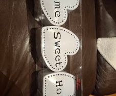 Home sweet home tealight holder