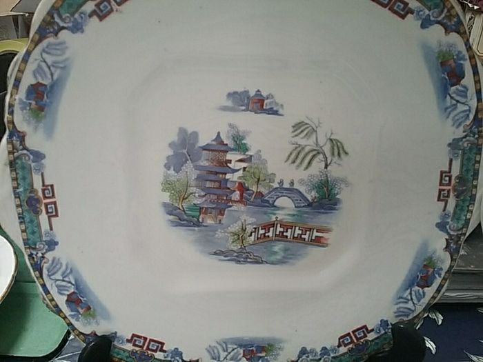 Lawley's China Cake/Bread Plate+ serving cake plates