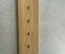 Key holder - solid oak panel
