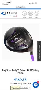 Lag Shot Lady Driver Golf Swing Trainer (left hand)