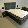 Brand New Stylish single Divan Beds.. Multiple Options Of Headboards. Tufted Memory Foam Mattresses Available. Drawers Storage Available Image 7