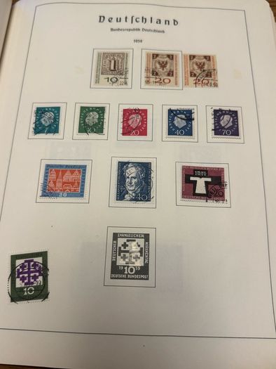 Stamp album GERMANY