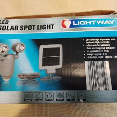 Led solar spotlight