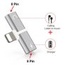8 Pin Dual Audio Adapter Charger Splitter For iPhone 8 7 11 12 XS MAX Image 6