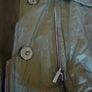 Jacket Trench Coat Mac Dark Olive Green Medium - Mint Condition Image 7