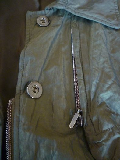 Jacket Trench Coat Mac Dark Olive Green Medium - Mint Condition