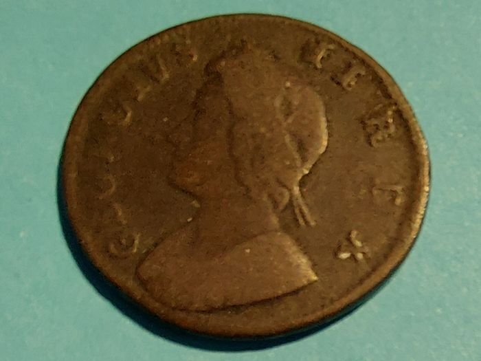 England George II  1733 FARTHING  In Fine condition