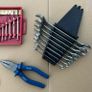 NEW 8 piece open ended spanner set & precision tools, Allen keys, pliers Image 6