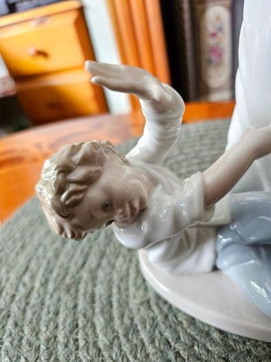 NAO by Lladro "Pillow Fight" Figurine